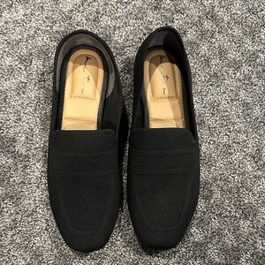 Me Too Black Mesh Loafers